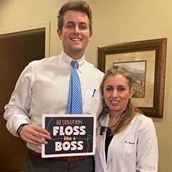Photo from Plano dentist's Instagram page